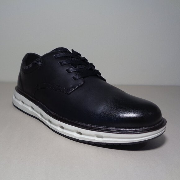 Lands\' End Size 9 M / SPORT OXFORD / Black / Faux Leather / New Men\'s Shoes main image 10